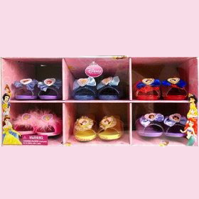 Disney Princess Play Shoes, 6 Pk Disney Princess Play Shoes, 6 Pk